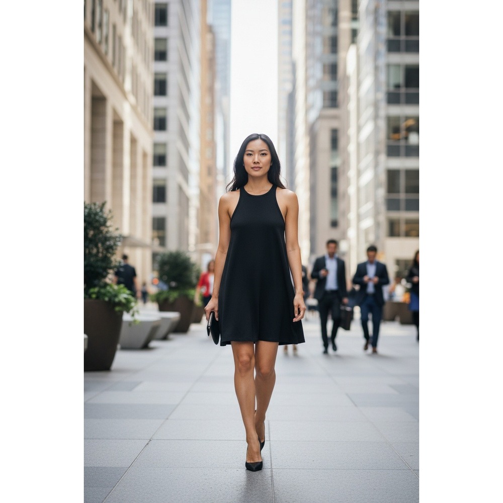 Susana Monaco Black Dress - Size M (Medium) NWOT